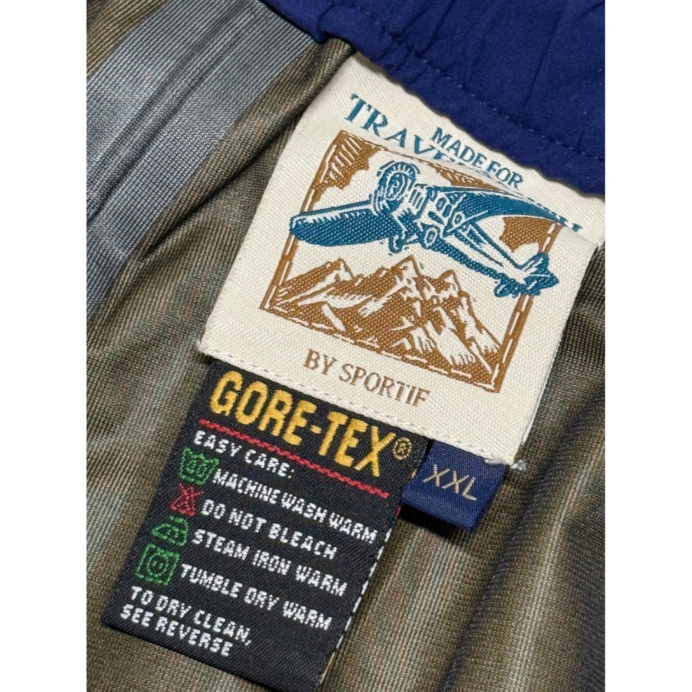 Sportif Traveler Gore-Tex Pants Mens‎ XXL Navy Blue Waterproof Hiking Outdoor